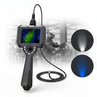 Endoscope HD 5 pouces série fluorescence UV IP67 avec stockage 32 Go, détection rapide des fissures de la ligne de cheveux, vidéo-endoscope 360° à 360°, détection des contraintes statiques