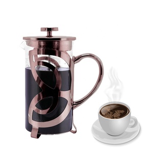 เครื่องชงกาแฟและชา,เครื่องชงกาแฟฝรั่งเศสแบบพกพาสีสันสดใสเครื่องชงกาแฟจากประเทศจีน - Product Image 1