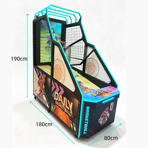Máquina de Baloncesto Operada con Monedas, Máquina de Juego para Niños para Centros de Juego y Parques de Entretenimiento - Product Image 4