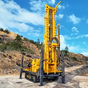 Venta de fábrica 750m Deep Well Crawler Walking Water Well Drilling Rig machine