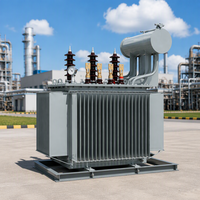 Transformateur de distribution immergé dans l'huile triphasé 400 kVA S20 à trois enroulements 50 Hz 60 Hz pour usage agricole