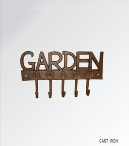 Crochet à clé FRANÇAIS Support mural pour ustensiles de <span class=keywords><strong>cuisine</strong></span> <span class=keywords><strong>Cuisine</strong></span> en fonte Shabby <span class=keywords><strong>Chic</strong></span> Farmhouse Cottage Country <span class=keywords><strong>Cuisine</strong></span> Kitchen Decor - Product Image 2