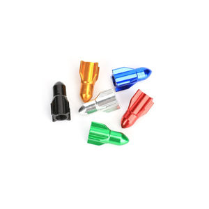 Tapas de Válvula de Neumático Personalizadas de Aluminio Coloridas Estilo Cohete para Coche, Camión, Porta Válvulas de Rueda - Product Image 6