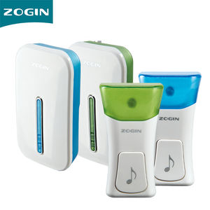 Nuovo Design Campanello Wireless per Appartamenti Rurali AC 110-220V Spina EU UK US AU 55 <span class=keywords><strong>Suonerie</strong></span> Portata 200M - Product Image 1