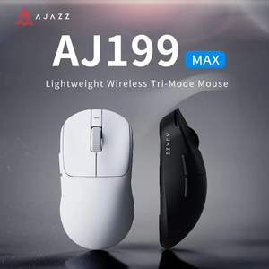 Mua sắm Ajazz aj199 Max Ba chế độ không dây chuột có dây cảm biến nhẹ 26000DPI Chuột máy tính chơi game - Product Image 3