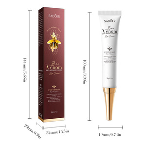 Crème <span class=keywords><strong>Contour</strong></span> <span class=keywords><strong>des</strong></span> <span class=keywords><strong>Yeux</strong></span> Sadoer Personnalisée 20g – La Meilleure Contre les Cernes, Anti-rides, Anti-âge, Raffermissante, Réparatrice, à la Niacinamide et au Venin d'Abeille - Product Image 4