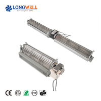 Ventilateur transversal et ventilateur tangentiel LONGWELL 12V/24V DC 40-150mm en alliage d'aluminium, faible bruit, moteur BLDC triphasé, roulement à billes, OEM