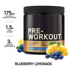 Pré-entraînement haute puissance avec créatine monohydrate, stimulant de force, soutien de l'endurance, réduction de la fatigue pour la <span class=keywords><strong>musculation</strong></span> en salle de sport - Product Image 1