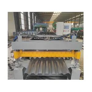 Çelik Metal çatı oluklu demir çatı taş kaplanmış Metal galvanizli çatı kiremit levhası yapma makinesi