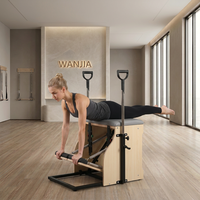 Silla de Pilates Maple Wunda Comercial - La Preferida por Propietarios de Gimnasios - Fabricante Mayorista