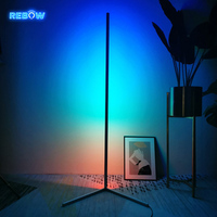 Xiaomi mijia Rebow — trépied Vertical à LED, avec télécommande, lampe d'angle moderne, rvb, support au sol, livraison directe