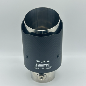 <span class=keywords><strong>ท่อ</strong></span>ไอเสียรถยนต์แบบยึดติดอเนกประสงค์ ขนาด 6.3 ซม. <span class=keywords><strong>ปลาย</strong></span><span class=keywords><strong>ท่อ</strong></span>เก็บเสียงสแตนเลส <span class=keywords><strong>ท่อ</strong></span>ไอเสียรถยนต์คาร์บอนไฟเบอร์ - Product Image 4