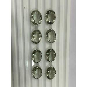 พลอยเทียมเทียมเทียมสีเขียวธรรมชาติขนาด9มม. ทำด้วยมือ - Product Image 3