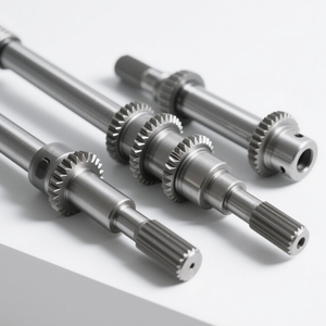 Usine de fabrication professionnelle Pièces usinées CNC Arbres d'engrenages Arbre cannelé de haute précision Pignon d'arbre principal - Product Image 1