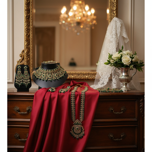 Premium Designer Fine Jewelry <b>Set</b> Sparkling Austrian <b>Beads</b> Elegant Bridal Necklace and Earrings Collection - Product Image 3