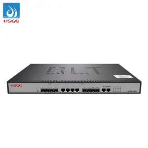 HSGQ-G04L GPON 4 فتحات الألياف الضوئية FTTH حل متوافق مع أي علامة التجارية ONU سعر المصنع Gepon OLT