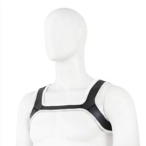 BueRabbit Erotic Apparel Slave Costume BDSM <strong>Fetish</strong> <strong>Wear</strong> Male <strong>Men</strong> Gay Body Chest Leather Bondage Harness Sex Toys for <strong>Men</strong> - Product Image 2