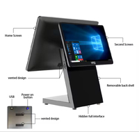 Offre d'usine : Machine de commande de caisse tactile Windows Draco 15,6 pouces avec tiroir-caisse pour restaurant