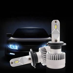 Accessoires automobiles QZ40, kit de phares de voiture à <span class=keywords><strong>LED</strong></span>, variateur de lumière, <span class=keywords><strong>ampoule</strong></span> de phare de voiture 72W, télécommande, <span class=keywords><strong>changement</strong></span> de couleur - Product Image 4