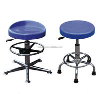 Ensemble de table à manger en fibre de verre bleue pour restaurant et cantine