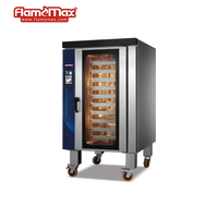 10-bakjes rotatie-elektrische heteluchtoven met touchscreen, commerciële broodbakmachine, industriële heteluchtcirculatie oven voor bakkerijen