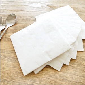 Serviettes en <span class=keywords><strong>papier</strong></span> absorbant doux 2 plis avec étiquette personnalisée <span class=keywords><strong>40x40</strong></span> Serviettes en pâte de bois vierge pour appartements économiques - Product Image 1