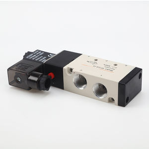 Valvola Solenoide Pneumatica SONGO 4V210-08 1/4\" a 5 Vie 2 Posizioni BSP NPT, Controllo Aria Elettrico DC 12V/24V AC 24V/36V/110V/220V - Product Image 4