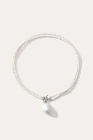 Perle Douceur avec perle d'eau douce et boucle plaquée or cuivre, matériau naturel, certifié CE ASTM REACH, bijoux de mode