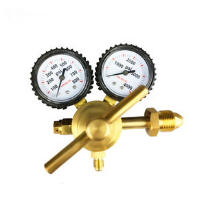 ตัวควบคุมแรงดันทองแดงทั้งหมด Cga580 800psi 600psi สำหรับควบคุมก๊าซไนโตรเจน - Product Image 1