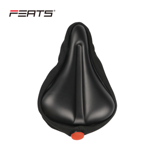 FERTS 280 * 200mmメモリーフォームサドルカバーライト付き夜に最適快適な深いオゾン溝付きサドル - Product Image 2