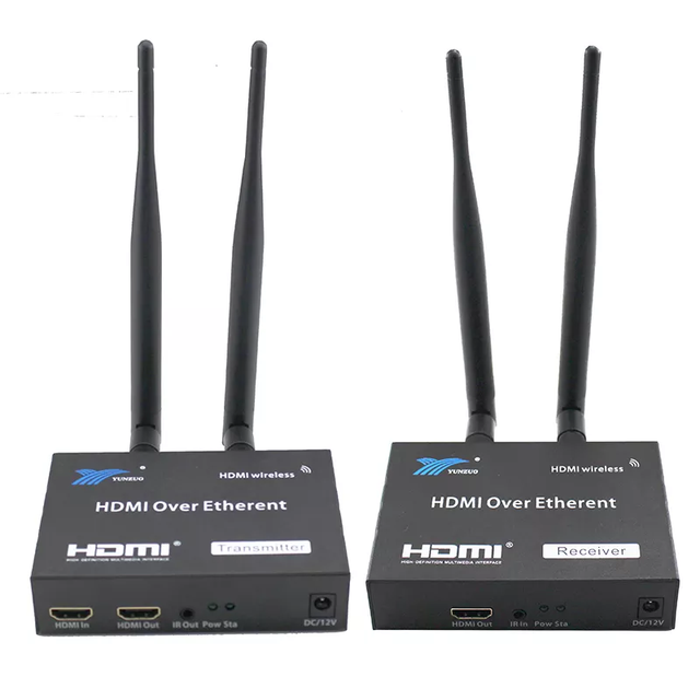 Wireless Hdmi Extender 200M HDMI 1.3 with Transmitter Receiver for signal Extending
