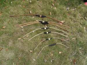 <span class=keywords><strong>Jeu</strong></span> de rôle Jouet en bois d'extérieur Jouet de chasse traditionnel Arc et flèches en bambou de 50 cm pour enfants - Product Image 5