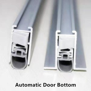 CUISHI Meilleure vente Empêcher l'air chaud/<span class=keywords><strong>froid</strong></span> Fond <span class=keywords><strong>de</strong></span> <span class=keywords><strong>porte</strong></span> Aluminium Automatique <span class=keywords><strong>Bas</strong></span> <span class=keywords><strong>de</strong></span> <span class=keywords><strong>porte</strong></span> Bande <span class=keywords><strong>de</strong></span> joints déroulante - Product Image 5
