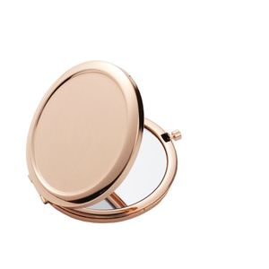 Hot Selling Multi-Color 7cm Classic Circular Metal Small <b>Mirror</b> With Customizable Logo Double Smooth Folding Makeup <b>Mirror</b> - Product Image 1