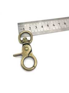 Alloy gesper kunci anjing, gesper kunci anjing, gesper jepret seng, Tang ekor bulat 5 titik, produk perangkat keras - Product Image 5