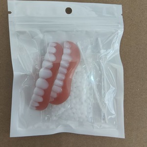 Prótesis Dental Superior/Inferior de Silicona Carillas de Sonrisa Perfecta Pasta para Dentaduras Herramientas de Higiene Oral Dientes Falsos Cosméticos para Sonreír - Product Image 6