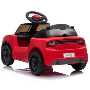 2020รถยนต์ไฟฟ้าสำหรับเด็กที่จะขับรถนั่งบนรถตำรวจที่มีบาร์ผลักดัน - Product Image 4