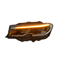 Phares avant laser SJC pour BMW Série 3 320i 325i 330i 2018-2022 G28 G20, phares jaunes/blancs DRL LED modifiés