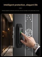Nouvelle porte d'entrée en acier inoxydable de style chinois, antivol, respirante, sculptée, pour villa, extérieure, personnalisée, avec garantie de 3 ans