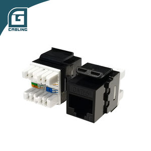 Kit professionnel de câblage réseau Gcabling, kit d'outils de serrage <span class=keywords><strong>RJ45</strong></span>, kit d'outils de sertissage de câbles <span class=keywords><strong>Ethernet</strong></span> <span class=keywords><strong>RJ45</strong></span> avec connecteur et prise Keystone - Product Image 4