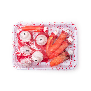 Simulation Horreur Organes Globes Oculaires Sanglants Coeur Blague Cerveau Sectionné Membres Maison Hantée Halloween Scène Décoration Fantôme Festival - Product Image 5