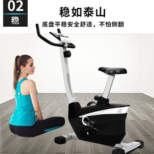 Bicicleta de Ejercicio Magnética Vertical 1050x480x1230mm con Resistencia Ajustable para Uso Doméstico - Product Image 2