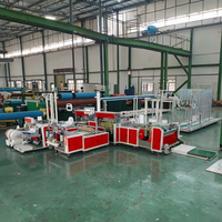 Automatische Geweven Zak Maken Machine Met Plc & Motor Voor Hdpe Mesh Zakken Snijden Naaien & Stiksels
