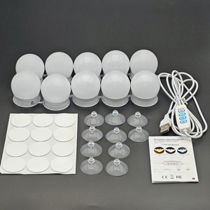 Modern USB CCT Changeable Bathroom <strong>Vanity</strong> Makeup <strong>Mirror</strong> with LED Dimmable <strong>Lights</strong> <strong>Mirror</strong> Lamps IP33 Rated 2-Year Warranty - Product Image 1