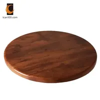 Vente à Chaud Table Ronde De Restaurant Dessus De Table En Bois Résine Dessus De Table À Manger Café Table Ronde