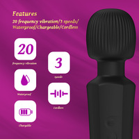 Erwachsenen-Vibrator Sexspielzeug Magnetisches Aufladen AV-Stabvibrator Weibliches Masturbationsspielzeug Klitoris-Stimulator