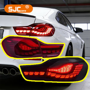 Luz Trasera SJC para <span class=keywords><strong>BMW</strong></span> Serie 4 M4 F32 F82 F33 F83 F36 <span class=keywords><strong>420</strong></span> 430 GTS, Luces Traseras LED con Diseño de Escama de Dragón, Sistema de Iluminación para Automóvil Plug and Play - Product Image 1