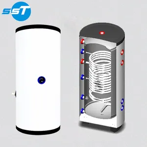 Solar System Or Heat Pump Stainless Steel Solar Hot Water Cylinder