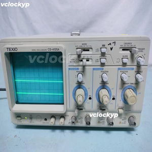 ออสซิลโลสโคป TEXIO CS-4125A มือสอง 1 เครื่อง 20MHz ผ่านการทดสอบพร้อมสายทดสอบ - Product Image 3