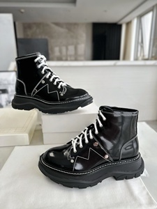 Zapatos de plataforma clásicos con cordones para mujer, zapatos de plataforma cómodos y antideslizantes de la nueva marca de moda Primavera 2026 - Product Image 4